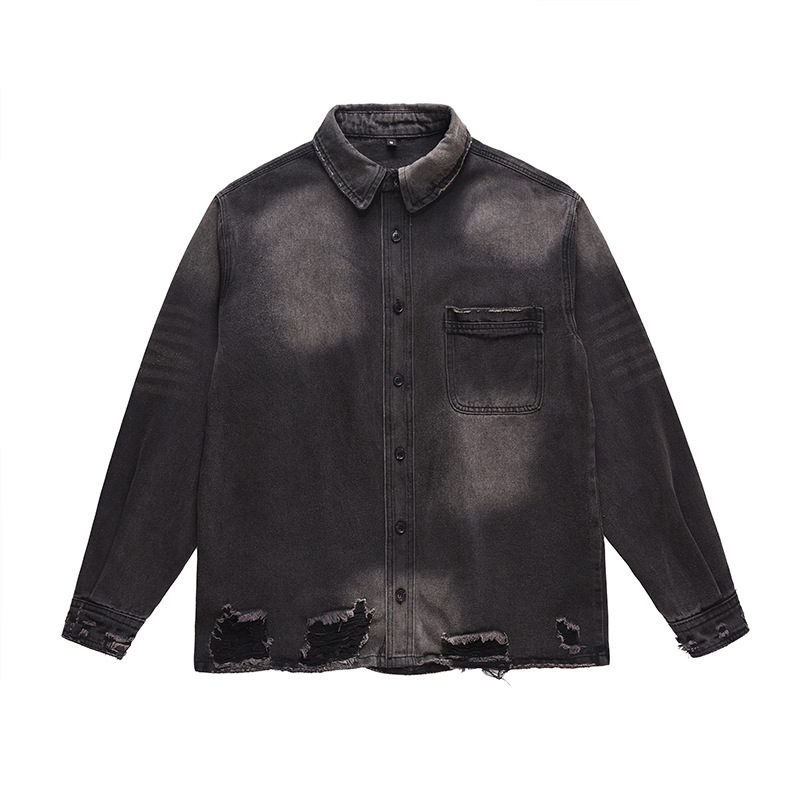Erkek High Street Yırtık Kot C - Vintage Fashion Jacket incelemesi ve fiyatı