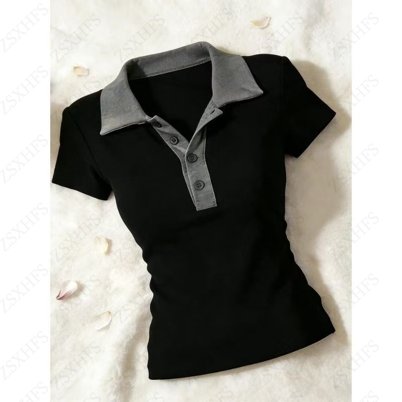 Vintage Fashion Korea - Subkültür Kore Estetiği Tişörtleri Kadın Giyim