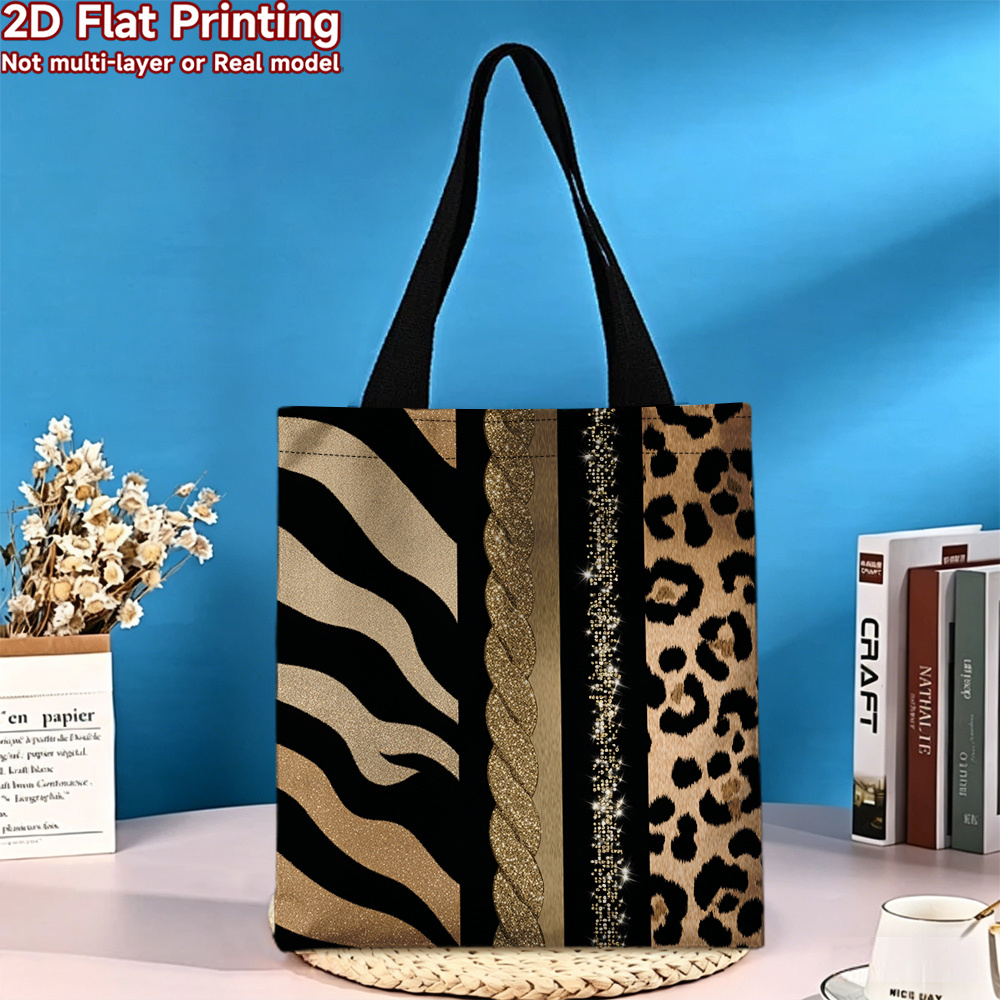 Kadın Zebra Leopar Desenli Tot - Vintage Fashion Market incelemesi ve fiyatı