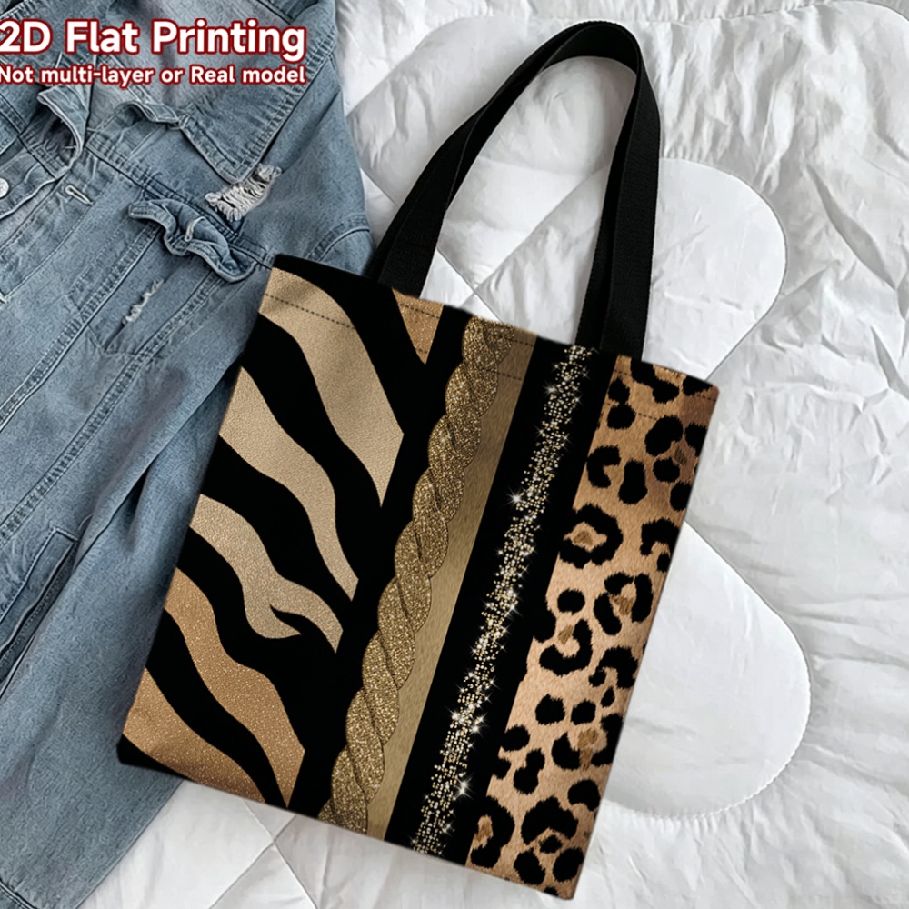Kadın Zebra Leopar Desenli Tot - Vintage Fashion Market incelemesi ve fiyatı