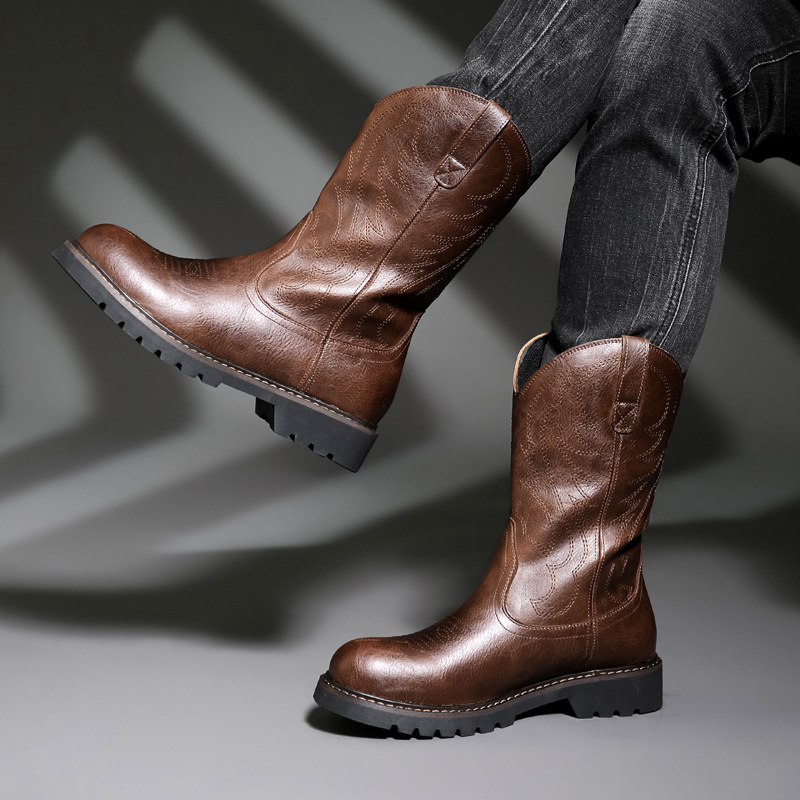Moda Erkek Kovboy Çizmeleri Ye - Vintage Fashion For Mens incelemesi ve fiyatı