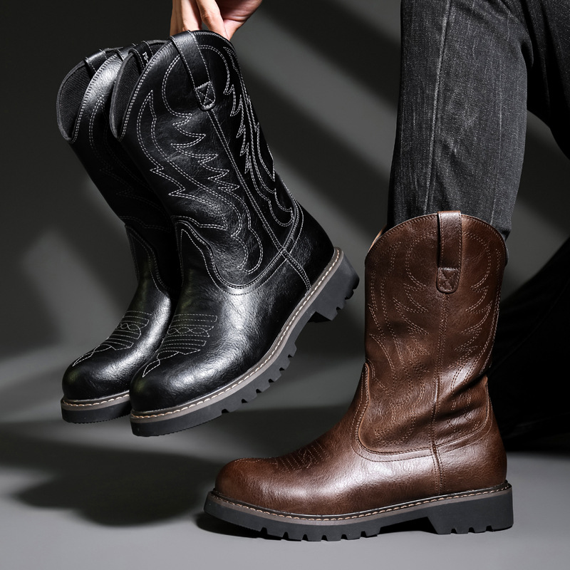 Moda Erkek Kovboy Çizmeleri Ye - Vintage Fashion For Mens incelemesi ve fiyatı