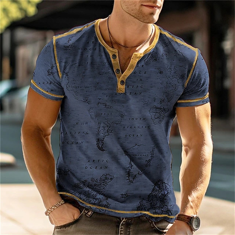 Erkek Henry Gömlekleri Komik 3 - Vintage Fashion For Mens incelemesi ve fiyatı